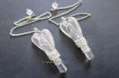 Crystal quartz Angel Pendulum